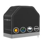 Heavy Duty 58 Inch BBQ Grill Cover, Black