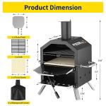 Pizzello Outdoor Wood Fired Pizza Oven Bundle