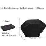 HJTPOWER 67" Heavy-Duty Waterproof BBQ Grill Cover
