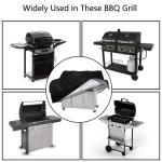 HJTPOWER 67" Heavy-Duty Waterproof BBQ Grill Cover