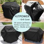 HJTPOWER 67" Heavy-Duty Waterproof BBQ Grill Cover