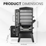 Electric Wood Pellet Smoker with Meat Probe