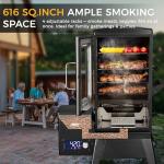 Electric Wood Pellet Smoker with Meat Probe