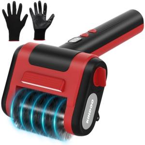 Electric Rechargeable Grill Brush with LED Light
