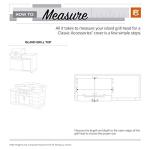 Ravenna 32 Inch Water-Resistant BBQ Grill Cover