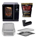 GE Profile Smart Indoor Pellet Smoker Bundle
