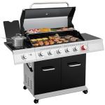 Royal Gourmet 6-Burner Propane Gas Grill with Sear Burner