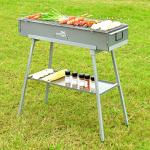 WILLBBQ Portable Charcoal Hibachi Grill for Camping