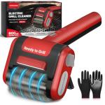 Cordless Electric Grill Brush with LED Light