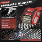 Cordless Electric Grill Brush with LED Light