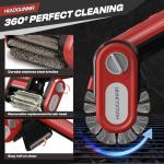 Cordless Electric Grill Brush with LED Light