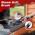 Bristle-Free Grill Brush for Easy Cleaning