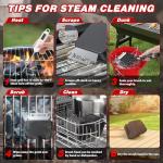 Bristle-Free Grill Brush for Easy Cleaning