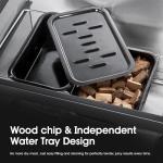 Electric Smoker with Probe and Cooking Grates