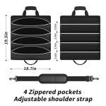 BBQ Grill Tool Storage Bag - Roll Up Organizer