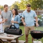 BBQ Grill Tool Storage Bag - Roll Up Organizer