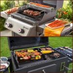 Nonstick Cast Iron Griddle for Gas Grills