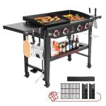 Royal Gourmet 4 Burner Propane Grill and Griddle