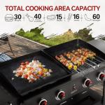 Royal Gourmet 4 Burner Propane Grill and Griddle