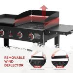 Royal Gourmet 4 Burner Propane Grill and Griddle