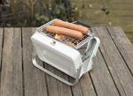 Kikkerland Mini Briefcase BBQ Grill