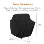 Amazon Basics Waterproof Gas Grill Cover, 66 inch