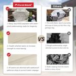 Premium Waterproof Gas Grill Cover, Light Tan 60