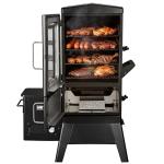 Vertical Electric Pellet Smoker with Meat Probe & Cover