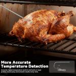 Vertical Electric Pellet Smoker with Meat Probe & Cover