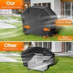 60 Inch BBQ Grill Cover - Waterproof & UV Resistant