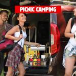 Outdoor Grill Caddy with Paper Towel and Plate Holders