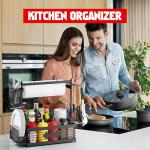 Outdoor Grill Caddy with Paper Towel and Plate Holders