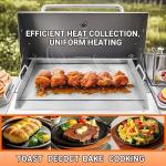 Vivicreate Stainless Steel Outdoor Griddle for Grills