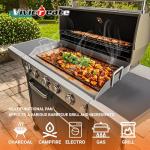 Vivicreate Stainless Steel Outdoor Griddle for Grills