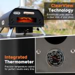 SizzleDelite Portable Wood Fired Pizza Oven