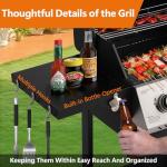 5-Burner Propane Grill and Griddle Combo