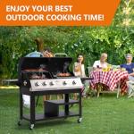 5-Burner Propane Grill and Griddle Combo