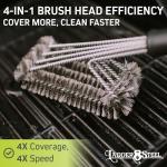 Heavy Duty BBQ Grill Brush – Firefighter Designed