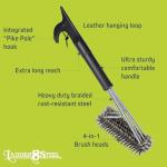 Heavy Duty BBQ Grill Brush – Firefighter Designed