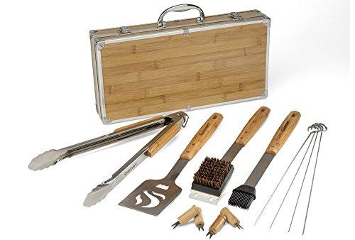 Cuisinart 13-Piece Bamboo BBQ Tool Set