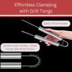 Stainless Steel 4-Piece BBQ Grill Tool Set