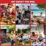 Kendane Portable Charcoal Grill for Outdoor Fun