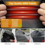 Kipiea Heavy Duty Grill Cover for Weber 22