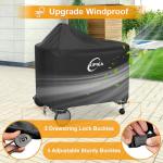 Kipiea Heavy Duty Grill Cover for Weber 22