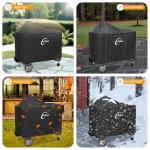 Kipiea Heavy Duty Grill Cover for Weber 22