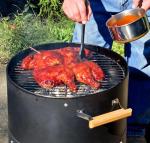 Joyagrill 20.5" 3-in-1 BBQ Smoker Grill