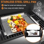 Propane Gas Grill with Folding Tables and Wheels