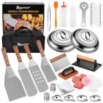 132PC Heavy Duty Griddle Accessories Set