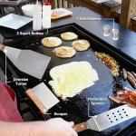132PC Heavy Duty Griddle Accessories Set