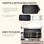 Pukomc 2-in-1 Electric Indoor Grill - 1700W